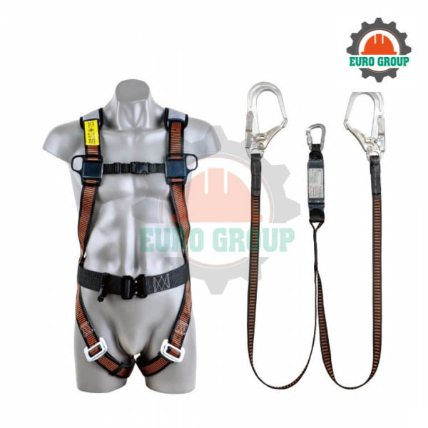 Dây đai toàn thân chống sốc 2 móc nhôm Kukje