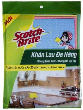 SCOTCH-BRITE™ KHĂN LAU ĐA NĂNG, 315 MM X 257 MM
