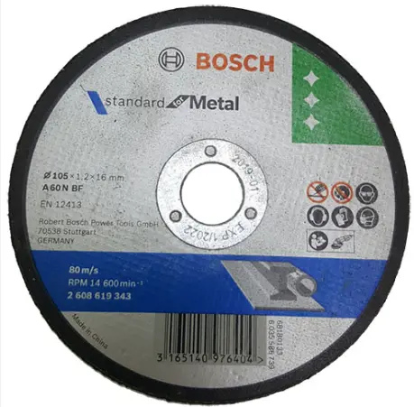 Đá cắt sắt Bosch 2608619343 (105x1.2x16mm)