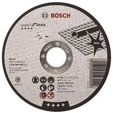 Bosch Đá cắt 125x2x22.2mm (Inox) - Expert for Inox 2608600094