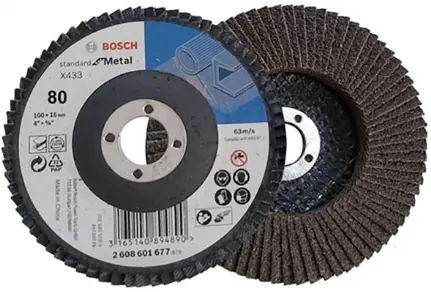 Đĩa nhám xếp Alox Bosch 100mm 2608601677