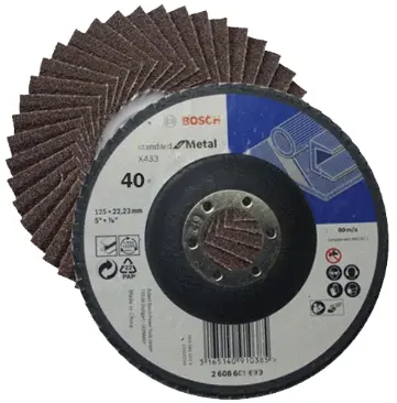 Đĩa nhám xếp linh hoạt P40 Bosch 100mm 2608603699